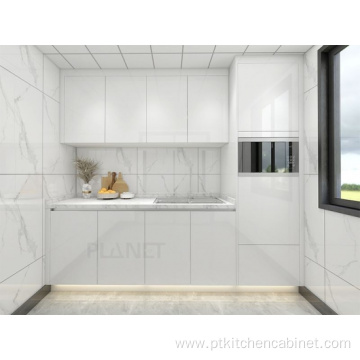 Luxury prefabricated complete modular rta kitchen cabinet